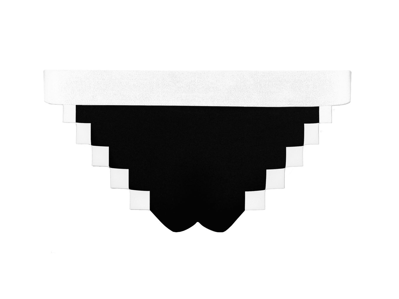 Pixel Darth Bather Black Bikini Bottom
